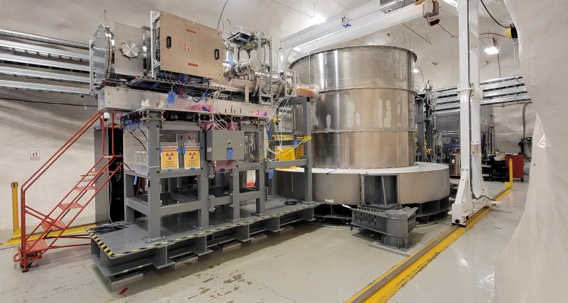 SuperCDMS SNOLAB without water tank shield elements 2026-07-07